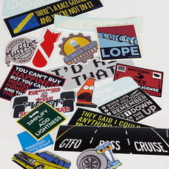 POS (Pile O' Stickers) 2016  Design by team blipshift