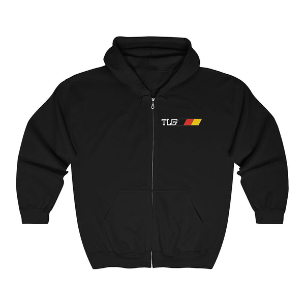 Nein Three Five Zip Hoodie - Black design