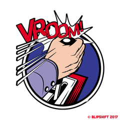 Vroom! III  Design by Tim Barker