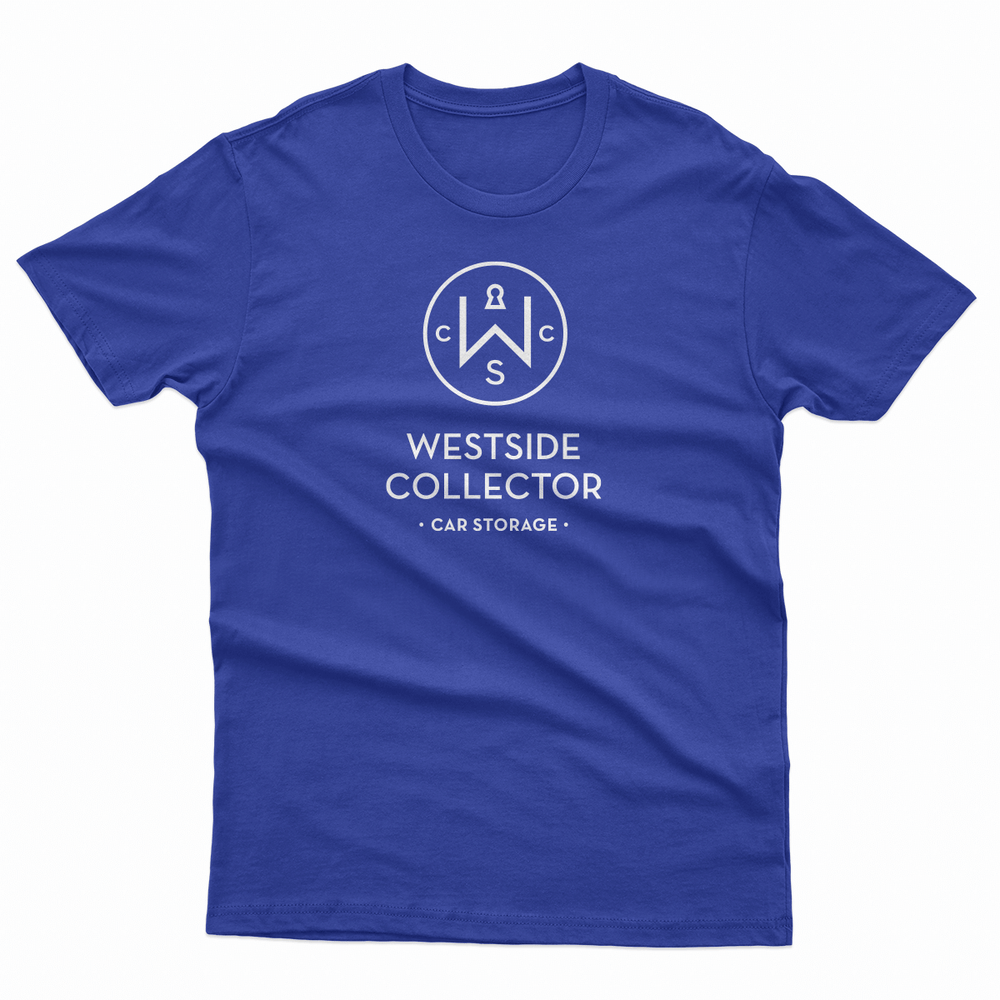 WCCS Logo Tee Royal Men's Fitted Tee