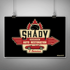 Yard Work Poster  Design by blipshift