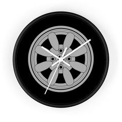 Classic Mag Wheel Wall Clock