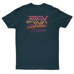 Apex Everything 80s Backprint Design by  Josh Mussell