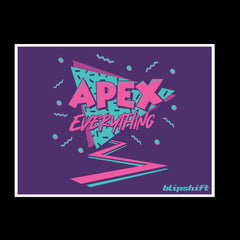 Apex Everything 90s Sticker  Design by blipshift