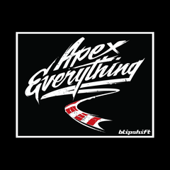 Apex Everything Sticker  Design by blipshift
