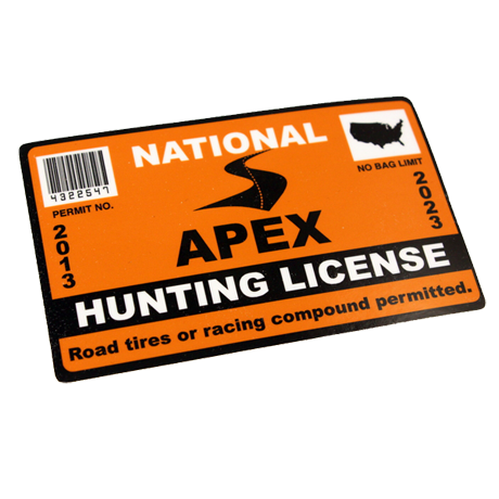 2013 Hunting License Sticker