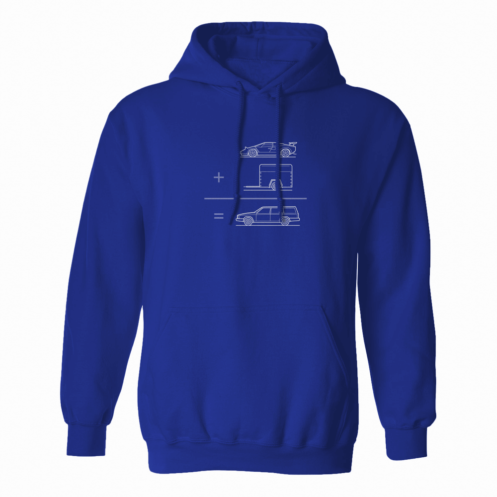 Basic sales math hoodie