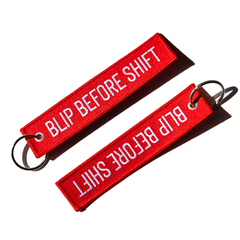 Blip Before Shift Keychain  Design by team blipshift