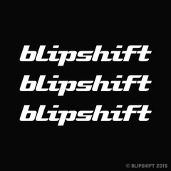 Bonus FREE Blipshift Decal Trio