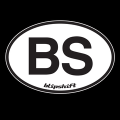 Blipshiftian Sticker  Design by blipshift