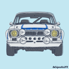 Blue Oval Racer  Design by Twain Forsythe