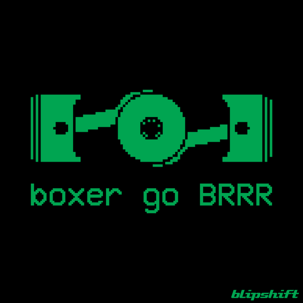 Boxer Go Brrr design