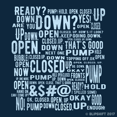 The Brake Bleed Shuffle II  Design by team blipshift