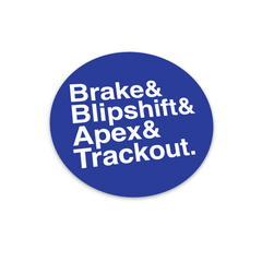 Carving Instructions Sticker