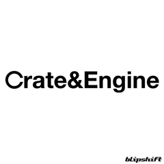 Crate & Engine White  Design by team blipshift