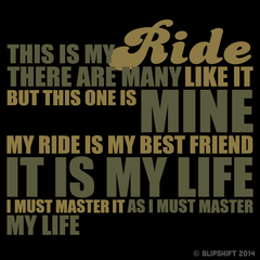 Driverman's Creed  Design by 