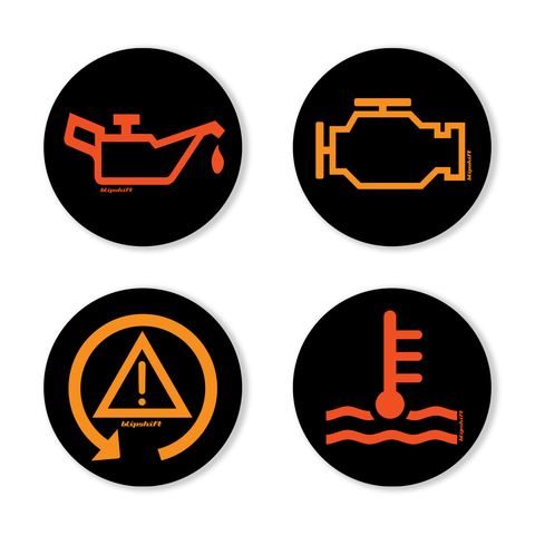 Dash Lit Coasters