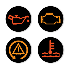 Dash Lit Coasters