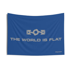 The World is Flat Garage Banner  Design by team blipshift