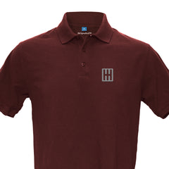 Gated Shifter Polo Maroon