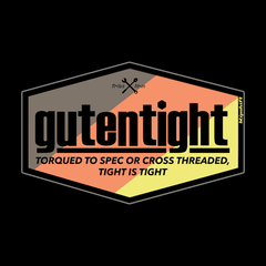 Gutentight Sticker  Design by blipshift
