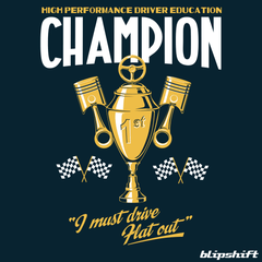 HPDE Champ Design by  Steven Thomas