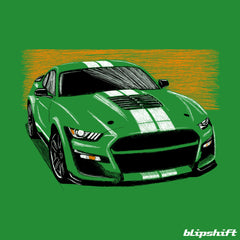 Snake King Green Design by  David Warmuth