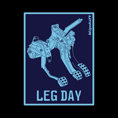 Leg Day Sticker  Design by 