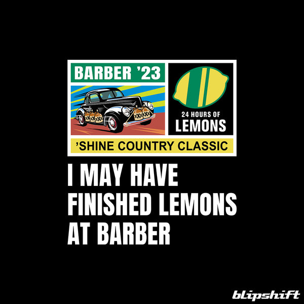 Lemons Barber 2023 design