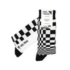 Black/White Pasha Socks Product Image 2 Thumbnail