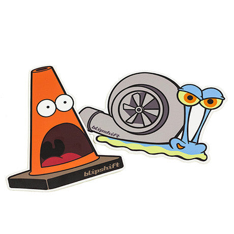 Snails & Cones Sticker Pack