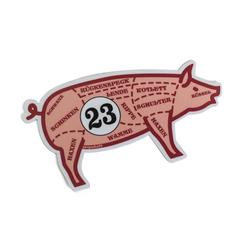 Pink Pig Sticker