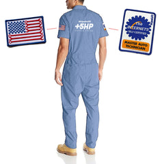 Plus 5HP Short Sleeve Coveralls