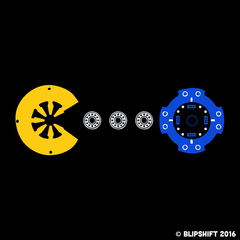 Clutch Pack-man  Design by Ivan Rivera