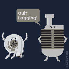 Quit Lagging!  Design by 