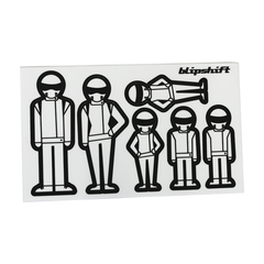Racing Family Stickers