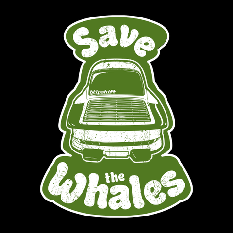 Save the Whales Sticker