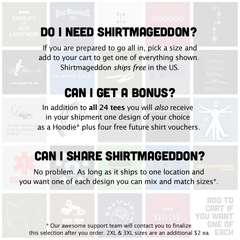 Shirtmageddon!  Design by 
