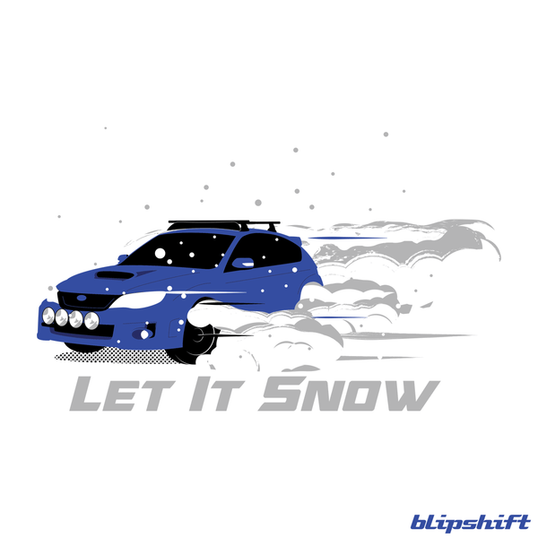 Snow Problem II - A hatchback Subie & winter car enthusiast shirt
