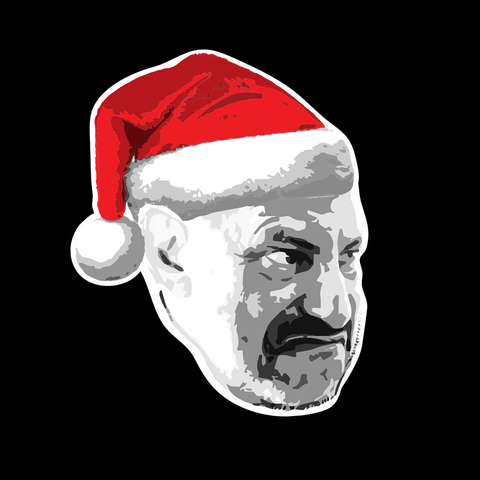 Zuckerman Santa Sticker