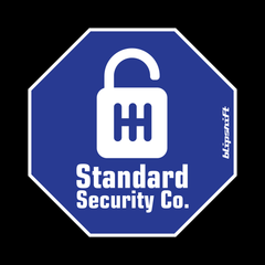 Standard Security Sticker  Design by blipshift