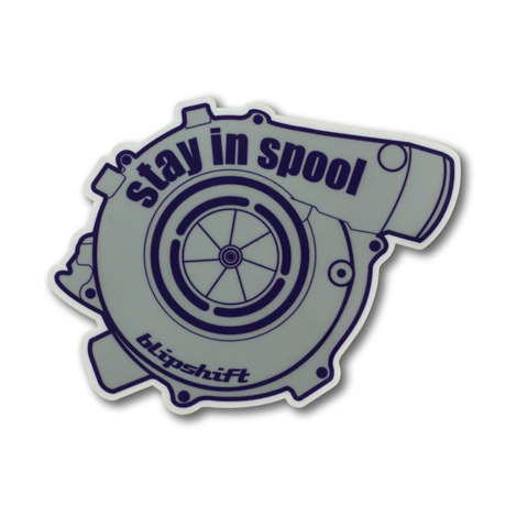 Stay In Spool Sticker | blipshift