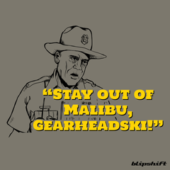 Stay Out Of Malibu - Gray