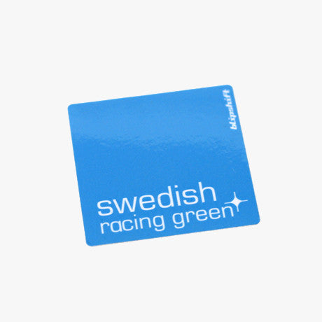 Swedish Racing Green Sticker