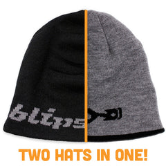 BS Reversible Knit Flatspiracy Cap  Design by 