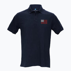 USAE Polo Navy  Design by team blipshift