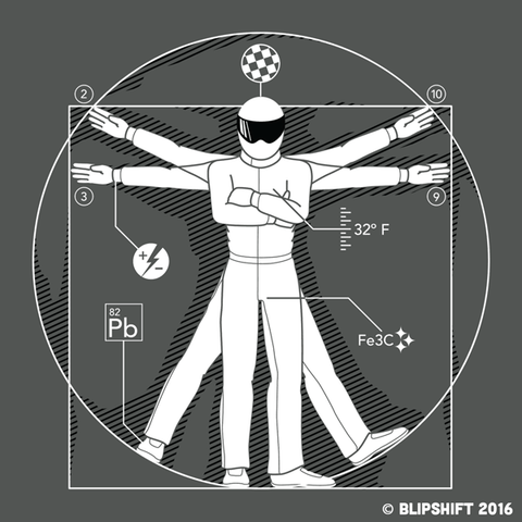 Vitruvian racer IV