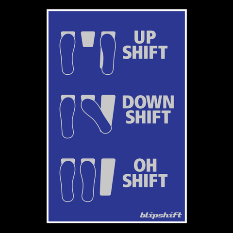 What The Shift Sticker