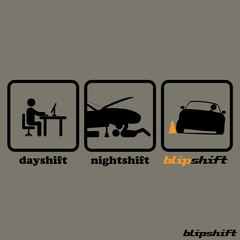 Work Hard Shift Hard  Design by Jacob Baber